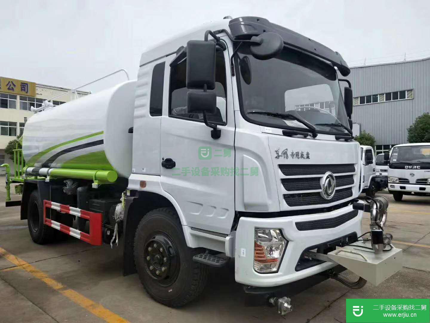 湖北出售二手東風12方霧炮灑水車160馬力