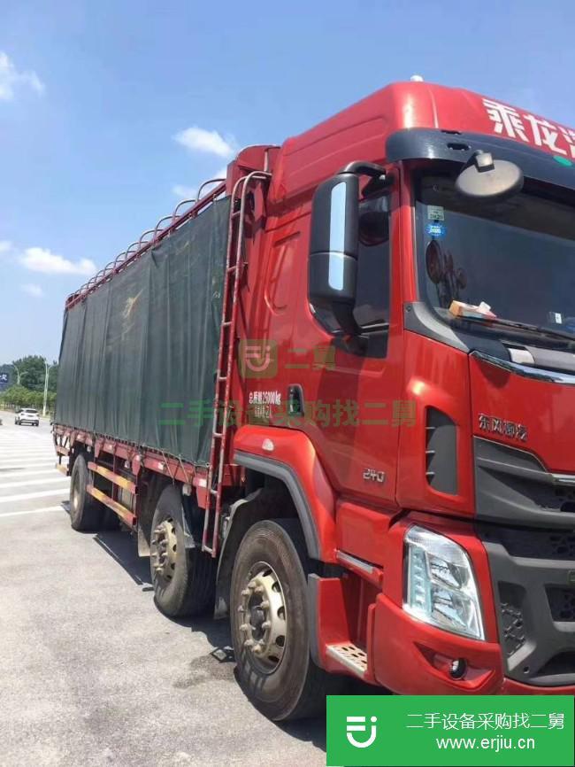 湖南出售二手東風柳汽乘龍前四后四高欄貨車