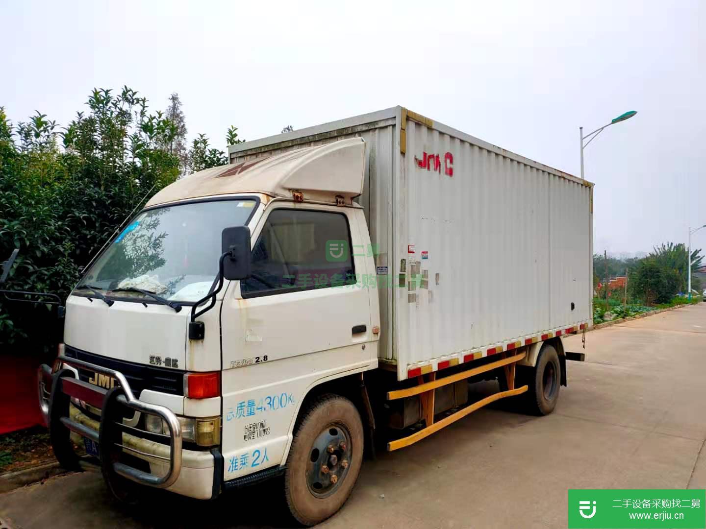 江西出售二手江鈴順達(dá)4.2米箱式貨車