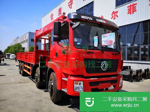 西藏出售二手前四后八三一16噸隨車吊