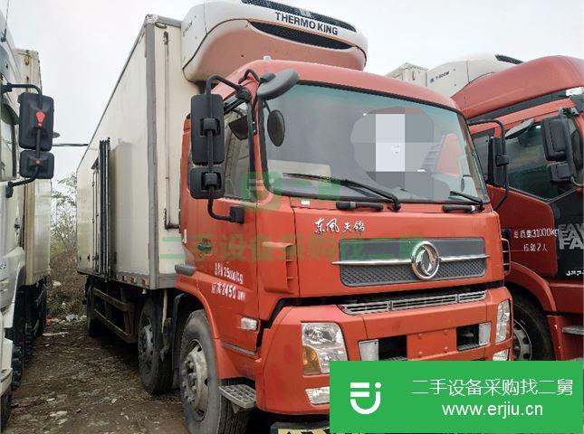江西出售二手東風天錦前四后四210馬力冷藏車