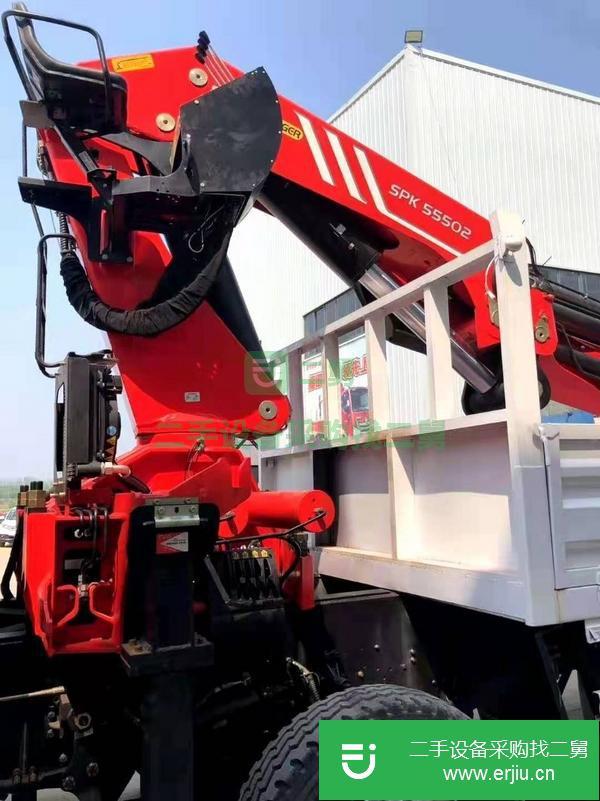 福建出售二手350馬力三一28噸折疊臂隨車吊