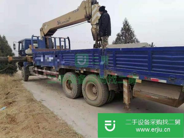 山西出售二手江淮16噸隨車吊