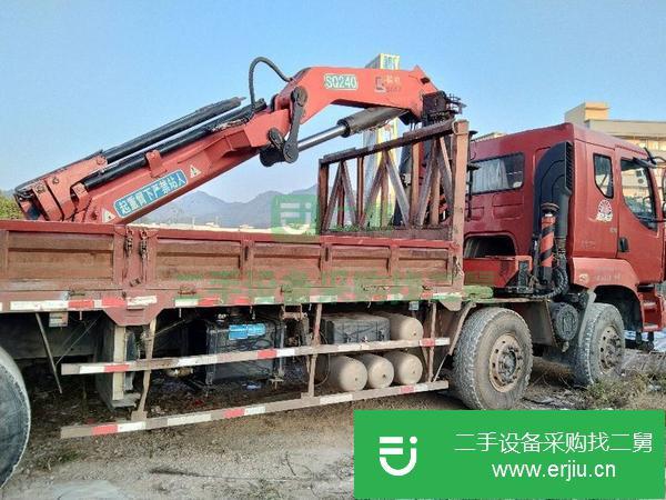 廣東出售二手15年霸龍前四后八隨車吊