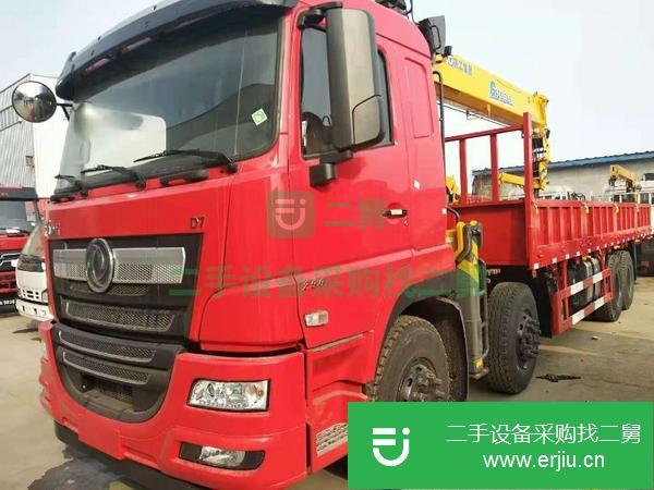 湖北出售二手徐工14噸加長加速隨車吊