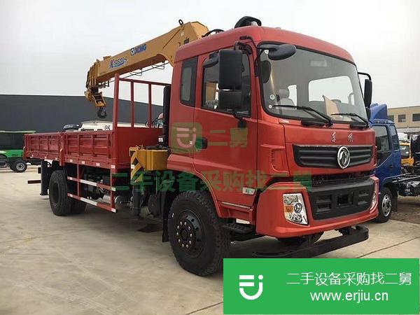 吉林出售二手東風(fēng)多利卡D9/6.3噸隨車吊