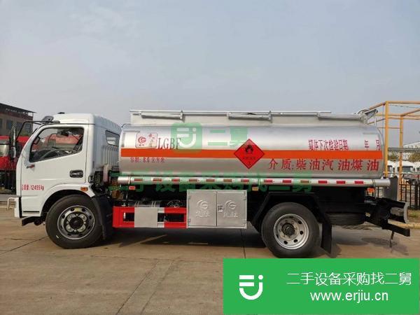 重慶出售二手國五東風8噸油罐車玉柴150馬力發動機