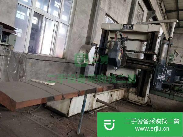 浙江出售二手上海加典1.2x3米數控龍門銑床