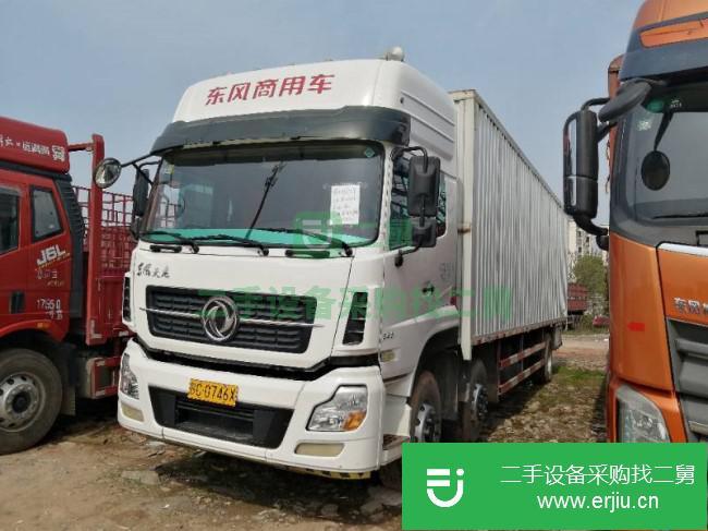 江西出售二手東風天龍廂式貨車