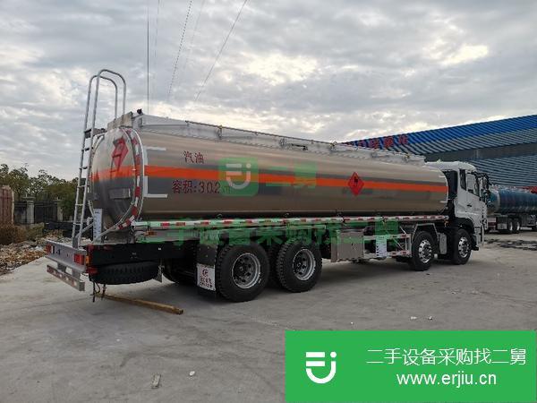廣東出售二手20噸東風(fēng)天龍前四后八鋁合金油罐車(chē)