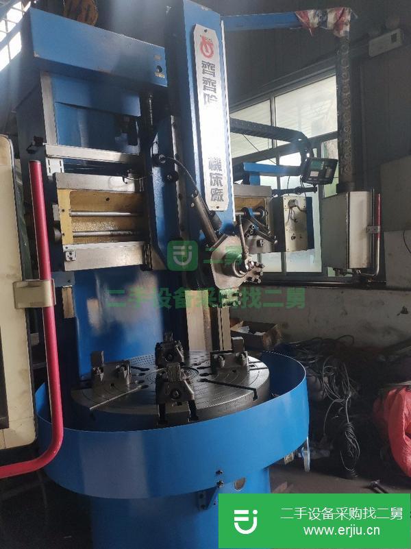江蘇出售二手齊重1.25米單柱立式車床型號CA5112E×10/5