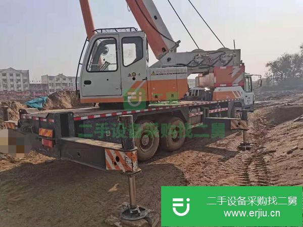河南出售二手14年25V汽車吊