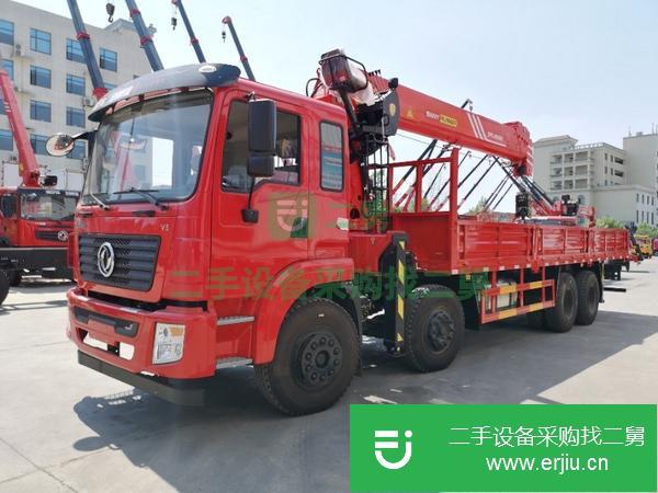 西藏出售二手前四后八三一16噸隨車吊