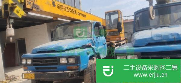 山東出售二手09年馬尼托瓦克八噸汽車吊