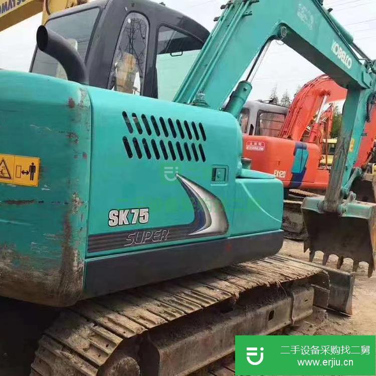 上海出售二手神鋼75挖掘機