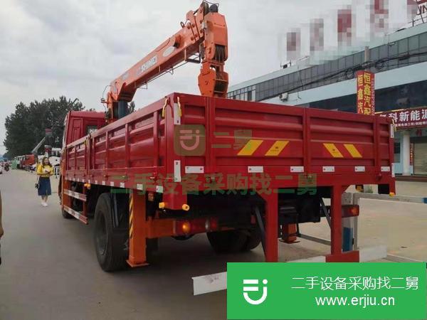 內蒙古出售二手三一10噸后八輪隨車吊