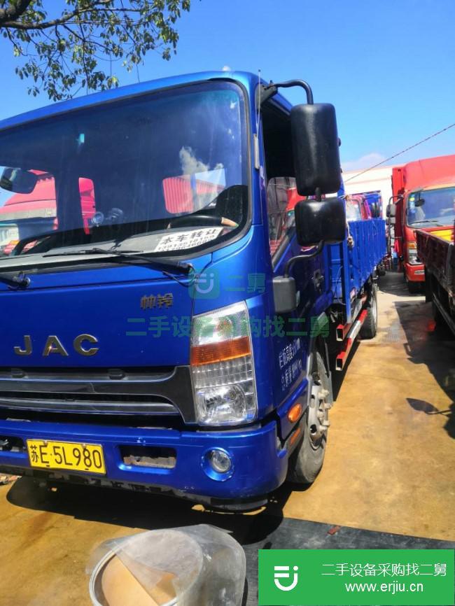 江蘇出售二手江淮帥鈴平板貨車