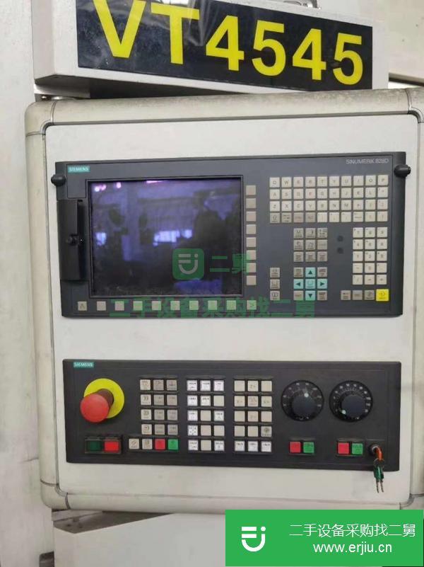 浙江出售二手巨浪VT4545數控立式車床