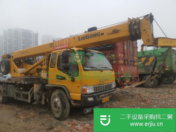 湖北出售二手柳工十噸吊車車況非常好