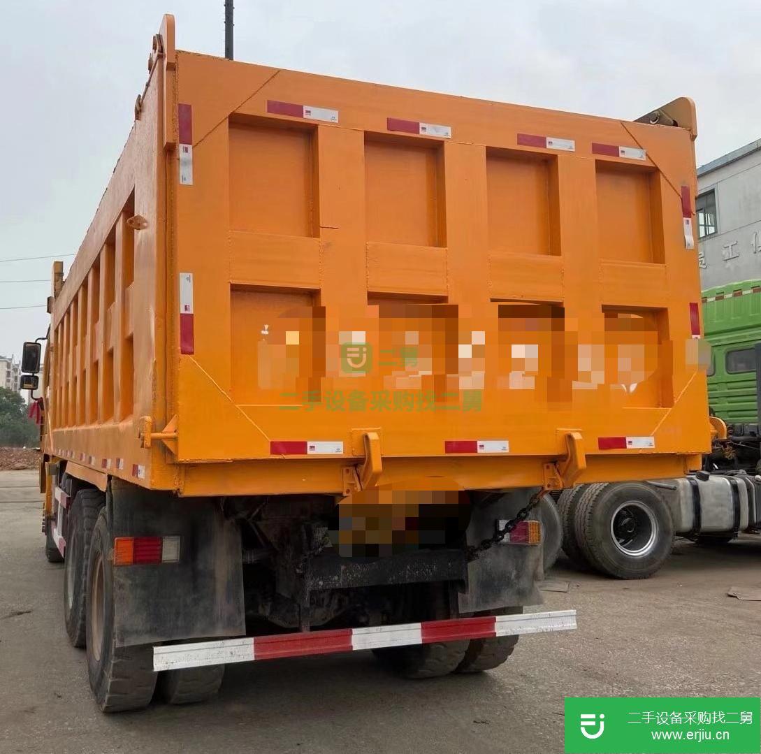 江西出售二手陜汽重卡375馬力國(guó)五自卸車(chē)