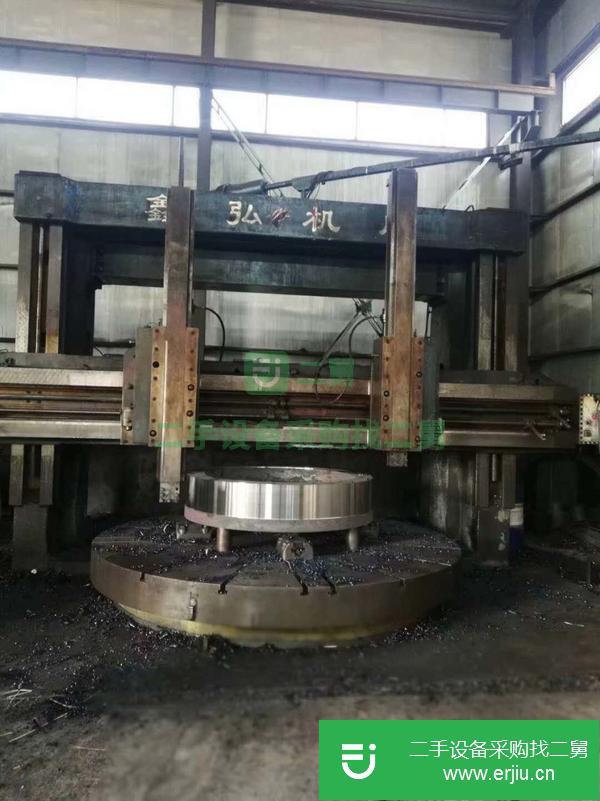 江蘇出售二手大連鑫弘4米立式車床