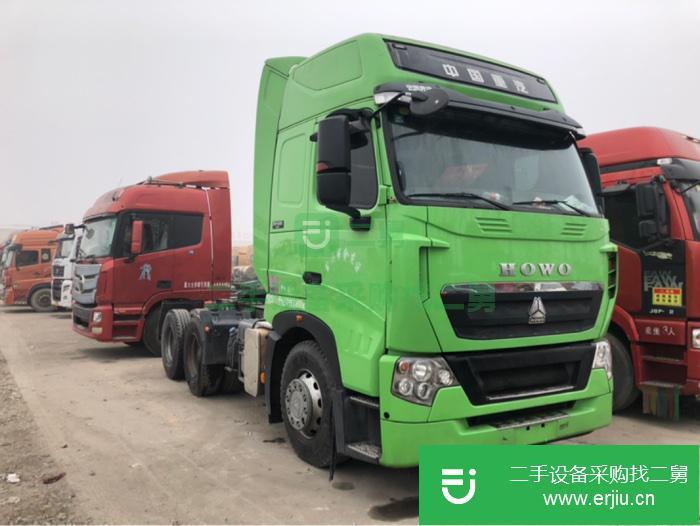 山東出售二手重汽豪沃540馬力牽引車