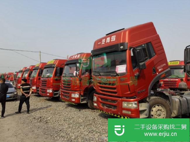 山東出售二手青島解放悍V牽引車