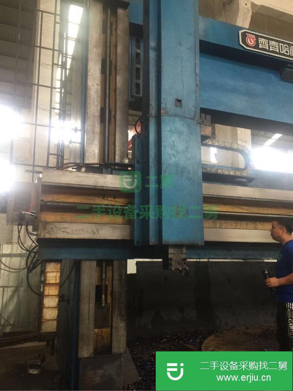 河北出售二手齊一輕型數(shù)控6.3米立式車床