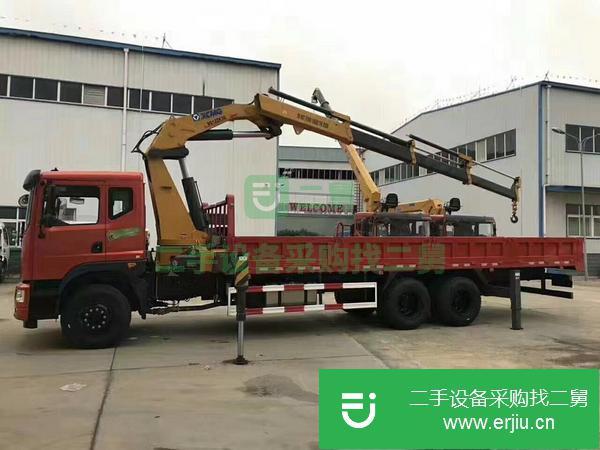 吉林出售二手東風(fēng)多利卡D9/6.3噸隨車吊