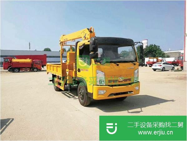 貴州出售二手5噸藍(lán)牌隨車吊可分期付款