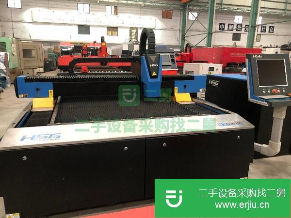 遼寧出售二手宏山1000瓦光纖激光切割機