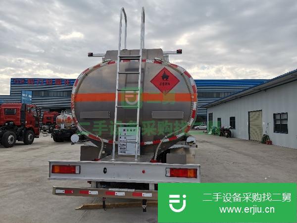 廣東出售二手20噸東風天龍前四后八鋁合金油罐車
