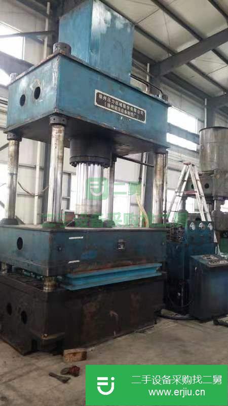 浙江出售二手500噸單缸四柱液壓機