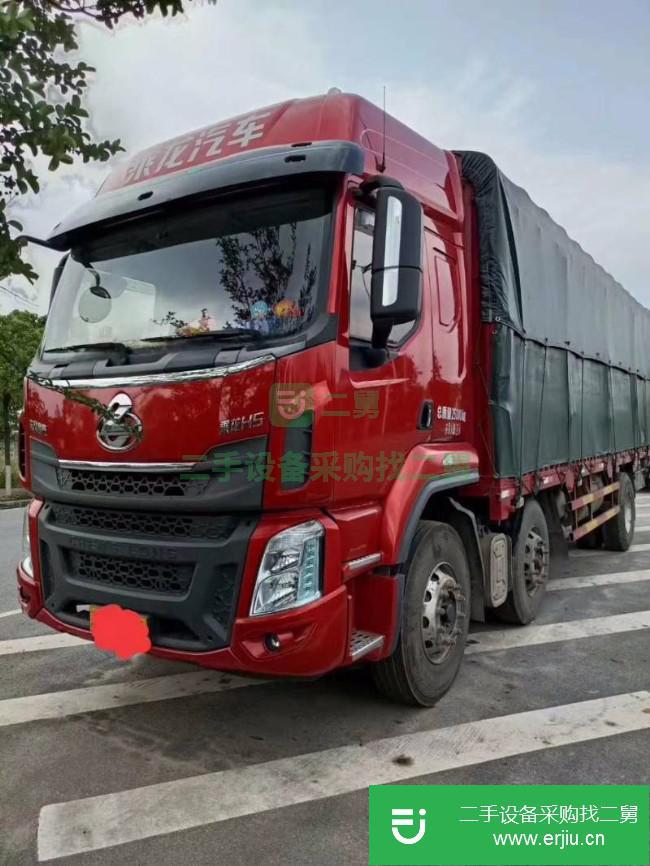 湖南出售二手東風柳汽乘龍前四后四高欄貨車