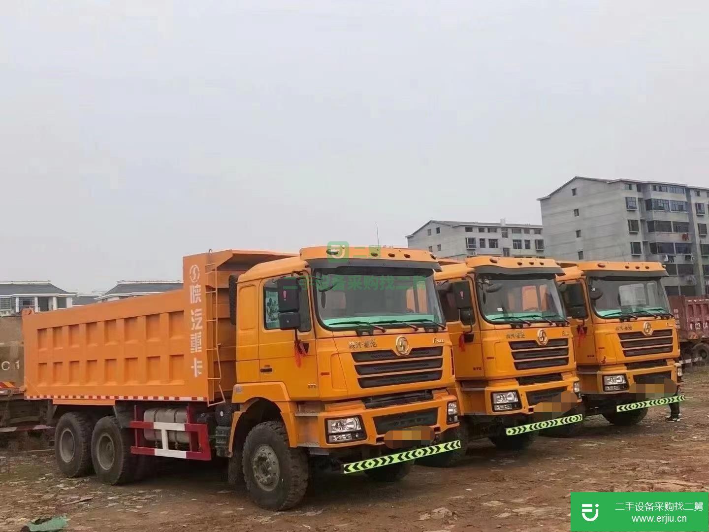 江西出售二手陜汽重卡375馬力國(guó)五自卸車(chē)