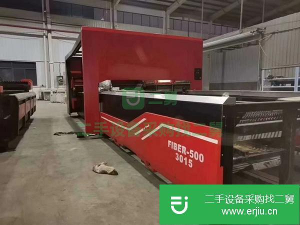河南出售二手16年百盛1500瓦激光切割機