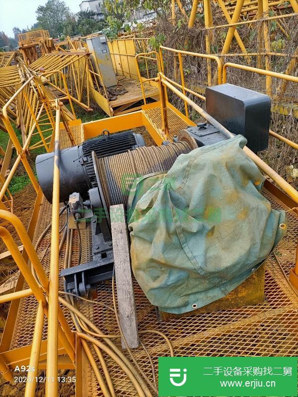 四川出售二手5512塔吊新油漆成色機況都還好