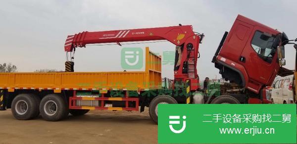 內(nèi)蒙古出售二手東風18噸隨車吊