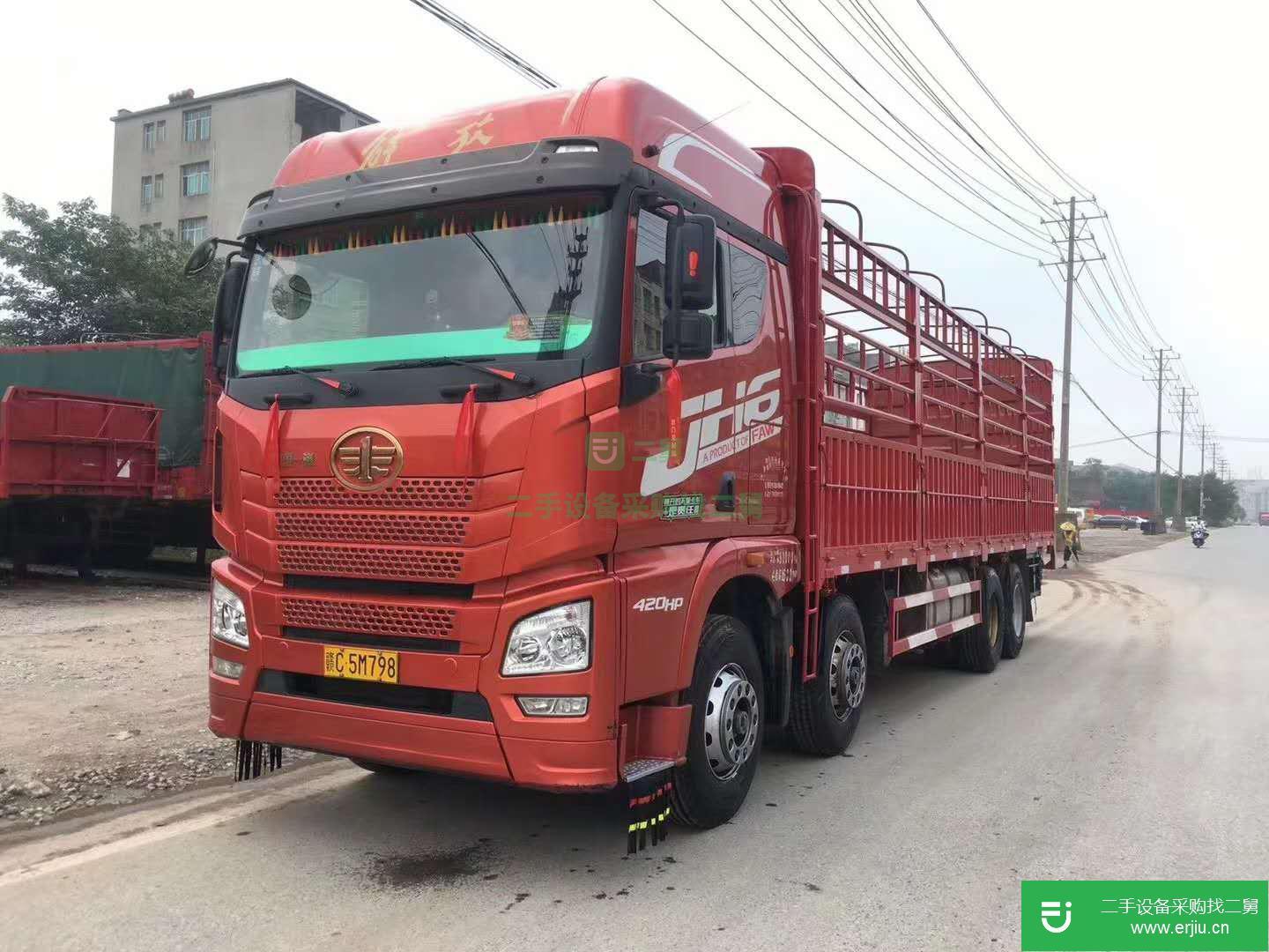 江西出售二手青島解放420馬力貨車