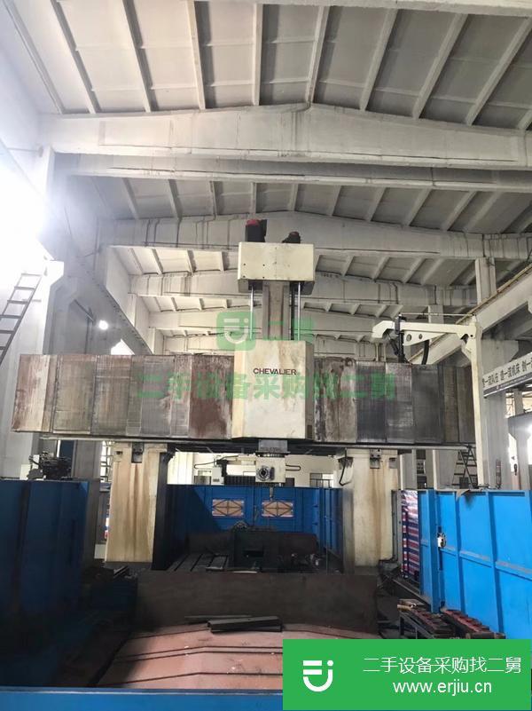 江蘇出售二手臺灣福裕五面體數控2米×4米龍門銑床型號CA-A5C