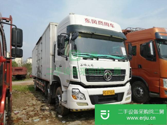 江西出售二手東風天龍廂式貨車