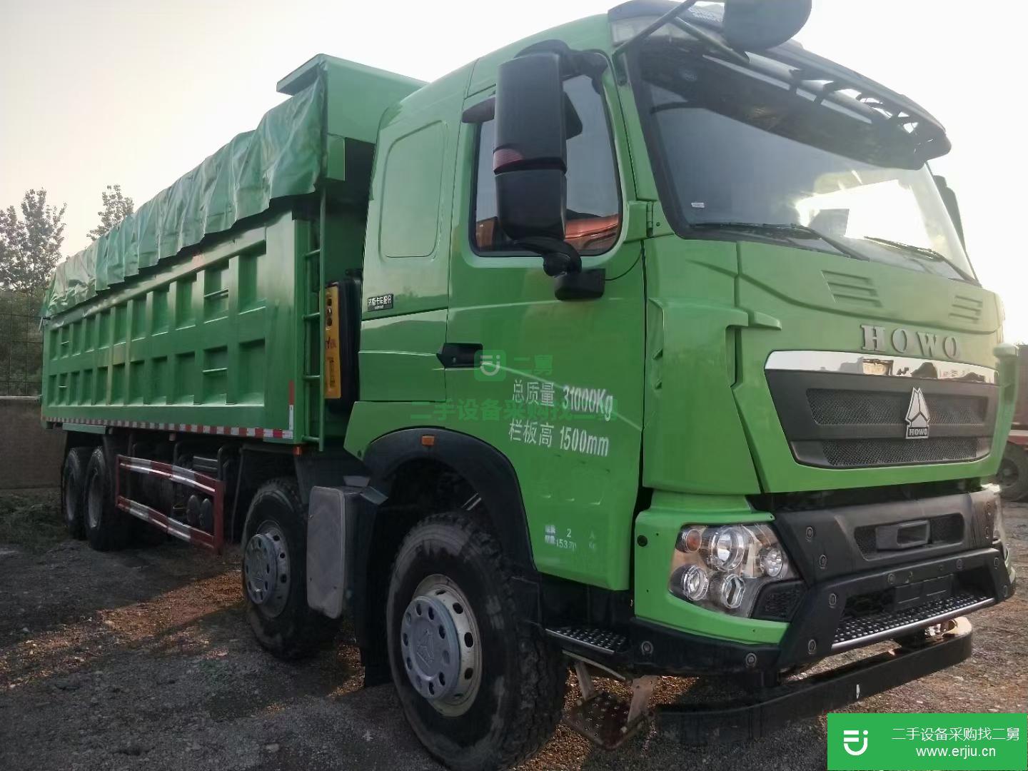 河北出售二手重汽豪沃440馬力自卸車