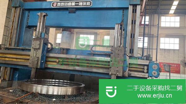 河北出售二手齊一輕型數(shù)控6.3米立式車床