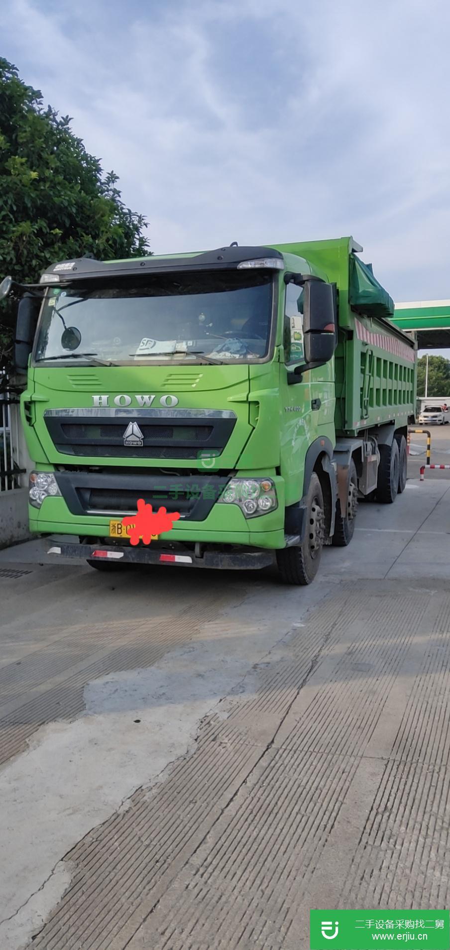 浙江出售二手重汽豪沃400馬力自卸車