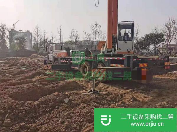 河南出售二手14年25V汽車吊