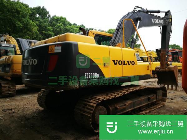 云南出售二手沃爾沃EC210B挖掘機(jī)