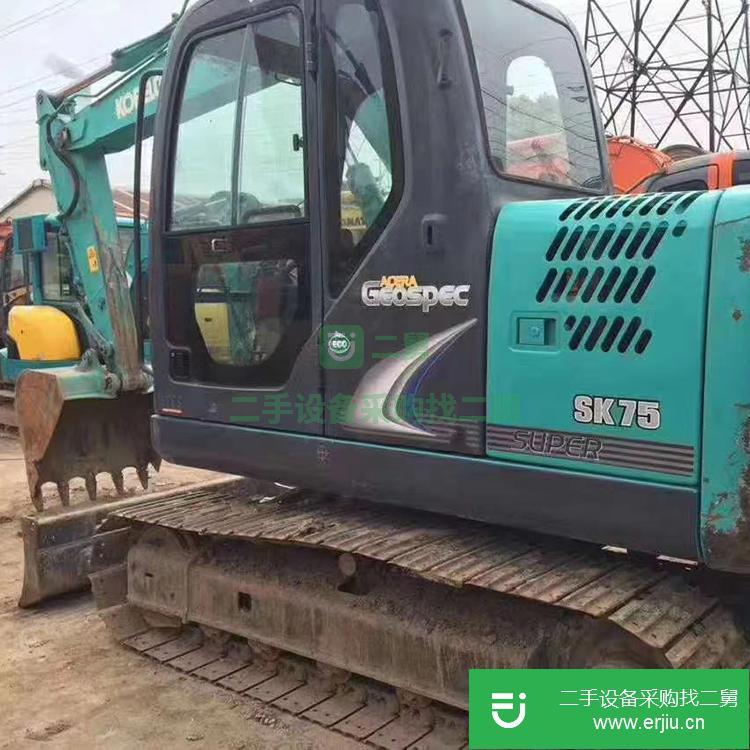 上海出售二手神鋼75挖掘機