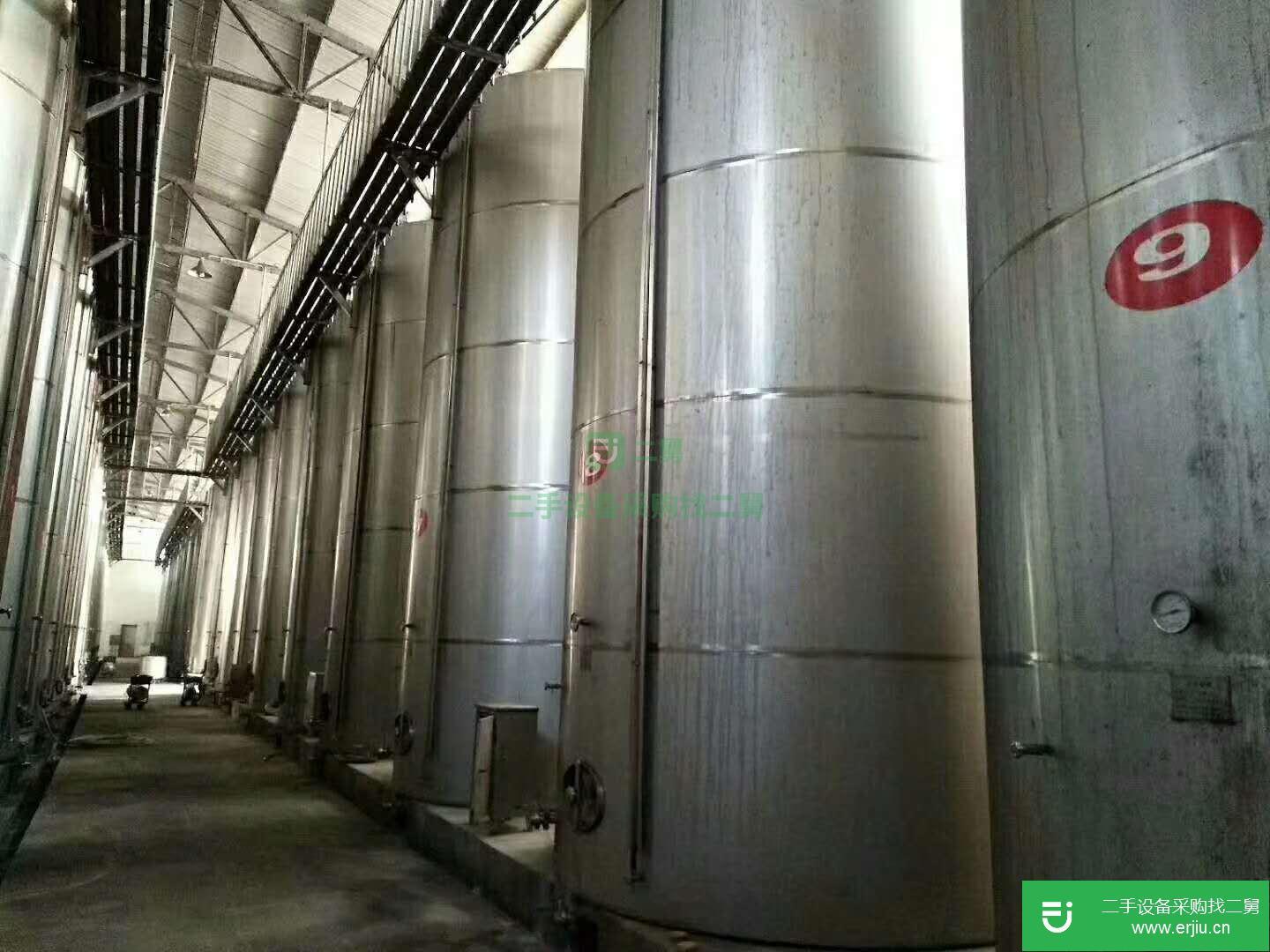 山東出售二手316材質不銹鋼儲罐