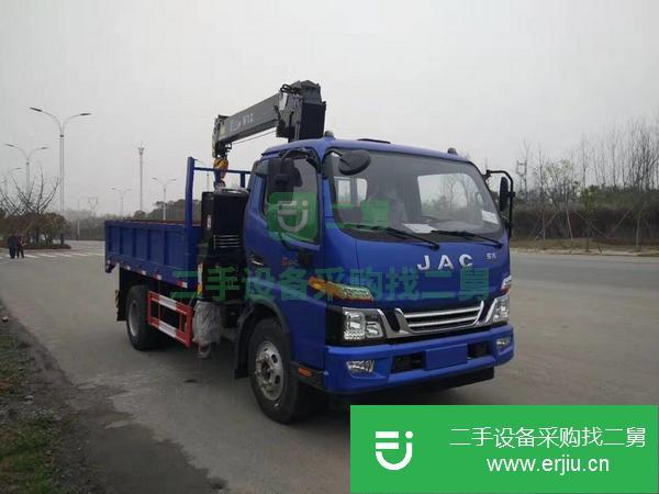吉林出售二手東風(fēng)多利卡D9/6.3噸隨車吊