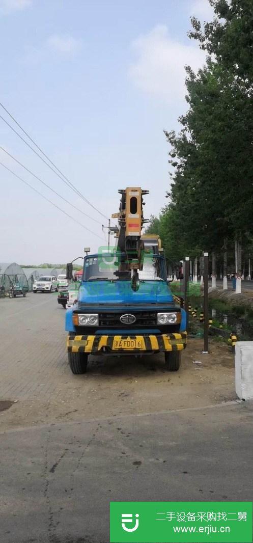 北京出售二手8噸解放汽車吊
